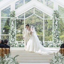 アートグレイス フォレスト迎賓館の写真｜挙式会場｜2025-07-02 17:43:00.0りいさん投稿
