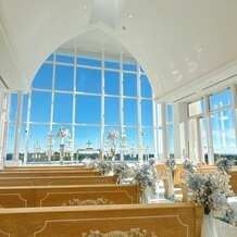 アートグレイス　ウエディングコースト　東京ベイの写真｜他にはない青空の青さに、海。感動して、ここでやりたいと、直感で思いました