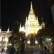 セントグレース大聖堂の画像｜夜外観