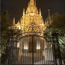 セントグレース大聖堂の画像｜夜のチャペルはまた雰囲気が変わってとても素敵でした。