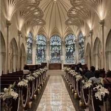 セントグレース大聖堂の画像｜フェアの時に撮影しました。自然光でも、素敵なステンドグラスでした。
iPhoneで撮影