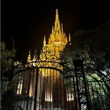 セントグレース大聖堂の写真｜夜になるとライトアップされるので綺麗です。