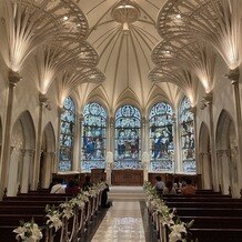 セントグレース大聖堂の写真｜とても綺麗なステンドグラスがあるチャペル