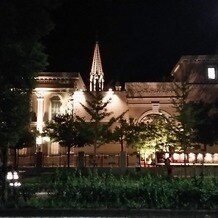 京都 アートグレイス ウエディングヒルズの画像｜夜の外観