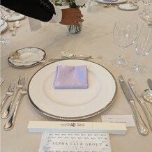 パラシオ・デ・ビアナ　ベル・カーサの写真｜始まる前のセットされた状態の写真です！