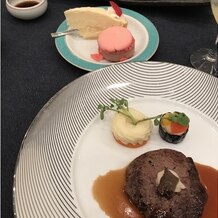 べル・クイーンズ須賀川の写真｜メインのお肉料理とデザート