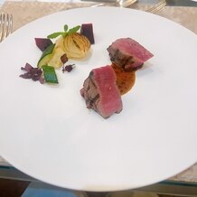 セント・ラファエロチャペル御堂筋の画像｜他の会場の試食したステーキの中で1番美味しかった。