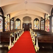 セント・ラファエロチャペル御堂筋の画像｜祭壇からの景色