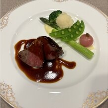 横浜ベイシェラトン ホテル＆タワーズの写真｜柔らかくて美味しい牛ヒレ肉、お野菜