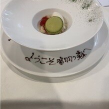 旧軽井沢礼拝堂 旧軽井沢ホテル音羽ノ森の写真｜デザートの試食。チョコペンでのデコレーションが可愛くて素敵でした！