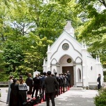 旧軽井沢礼拝堂 旧軽井沢ホテル音羽ノ森の写真｜挙式会場｜2025-06-21 14:23:01.0まさきさんさん投稿