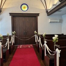 旧軽井沢礼拝堂 旧軽井沢ホテル音羽ノ森の写真｜挙式会場｜2025-09-21 12:46:10.0ゆさん投稿
