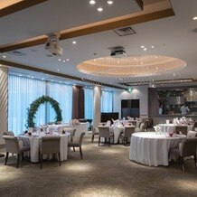 The Opera（オペラ）の画像｜人が入る前の披露宴会場です。