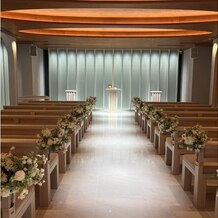 The Opera（オペラ）の写真｜チャペル正面です。