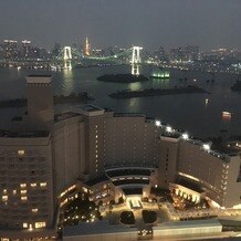 グランドニッコー東京 台場の画像｜会場からの夜景