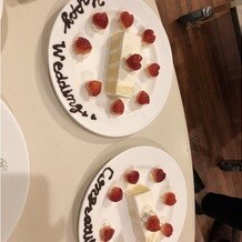 ノートルダム秋田 Notre Dame AKITAの画像｜結婚式が終わった後にゆっくり料理を食べれました。かなり美味しかったです。