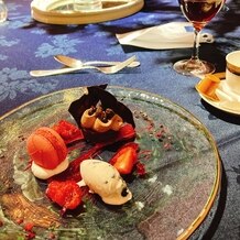 ホテルグランヴィア岡山の写真｜デザート。とても美味しい。見た目もおしゃれ。
