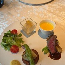 SHOZAN  RESORT  KYOTO（しょうざんリゾート京都）の写真｜Nobele villa Gardenの会場を選んだ際に出てくる洋食のお料理