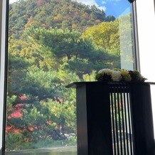 SHOZAN  RESORT  KYOTO（しょうざんリゾート京都）の写真｜Nord Court SISUIENの挙式会場から見える景色