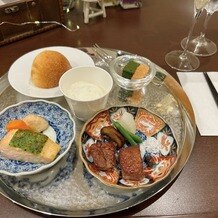 覚王山ル・アンジェ教会／RESTAURANT VITRA NAGOYAの画像｜実際当日におもてなしされる料理の一部