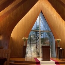 京都ノーザンチャーチ北山教会の画像｜チャペル内部