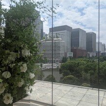 パレスホテル東京（PALACE HOTEL TOKYO）の画像｜挙式会場からの景色2