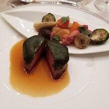 パレスホテル東京（PALACE HOTEL TOKYO）の画像｜メインのお肉です。やわらかかったです。