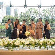 パレスホテル東京（PALACE HOTEL TOKYO）の写真｜ドレス・衣装｜2022-08-21 10:29:29.0素子さん投稿