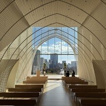 パレスホテル東京(PALACE HOTEL TOKYO)の画像|チャペルからの眺め