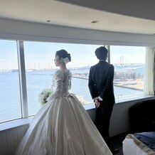 ホテルニューグランドの画像｜支度部屋（宿泊室）での1枚。
