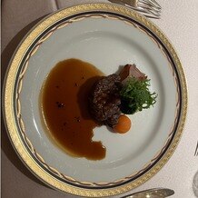 ホテル日航福岡の写真｜メインの肉料理の写真です。