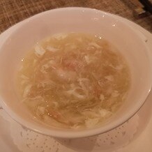 仙台ロイヤルパークホテルの画像｜ふかひれと蟹のスープ。中華仕立てで万人受けできそうだと感じました。