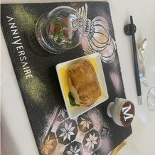 アニヴェルセル 立川の画像｜生ハム、お魚のパイ包、クレームブリュレ