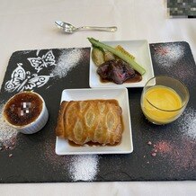 アニヴェルセル 立川の写真｜試食会にて私たちの選んだ野菜たちが添えられていました