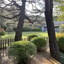 FOREST TERRACE　明治神宮・桃林荘の画像｜披露宴会場から見えた庭園