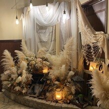 ガーデンベルズ宮崎の写真｜披露宴会場に行くまでの所にあります。全てにおいて写真スポットがあって楽しいです。