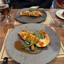 ガーデンベルズ宮崎の写真｜試食：オマール海老のテルミドール