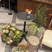 リストランテＡＳＯの画像｜新郎側の高砂横のテーブル