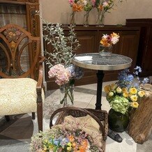 リストランテＡＳＯの画像｜新婦側の高砂横のテーブル