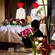パレスホテル大宮(Palace Hotel Omiya)の画像｜卓上装花とメインテーブル装花です