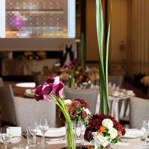 パレスホテル大宮(Palace Hotel Omiya)の画像｜卓上装花です
