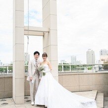 ヒルトン東京お台場の写真｜鐘&amp;トス&amp;全員集合写真撮影会場