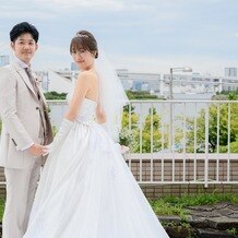 ヒルトン東京お台場の写真｜式が始まる前に撮影