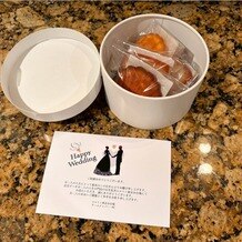 ヒルトン東京お台場の写真｜お部屋にあったスイーツ
