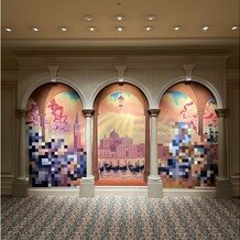 東京ディズニーシー・ホテルミラコスタの写真｜披露宴会場のそばの一角