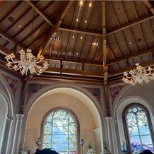 東京ディズニーシー・ホテルミラコスタの写真｜シャンデリアがおしゃれだった
