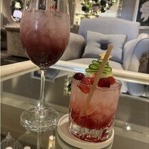 ＡＮＡインターコンチネンタルホテル東京の写真｜話を聞きながら、素敵なドリンクを無料で飲めました。