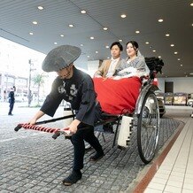 浅草ビューホテルの写真｜人力車周遊のオプションをお願いしました。