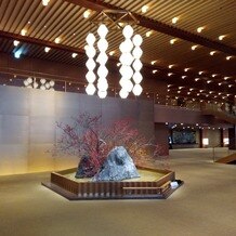  The Okura Tokyo(オークラ東京）の画像｜まず招待客が入る、フロントの落ち着きや開放感が素晴らしかったです