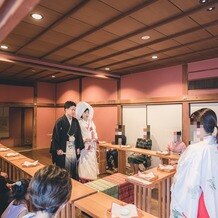 マナーハウス島津重富荘の画像｜神前式風景